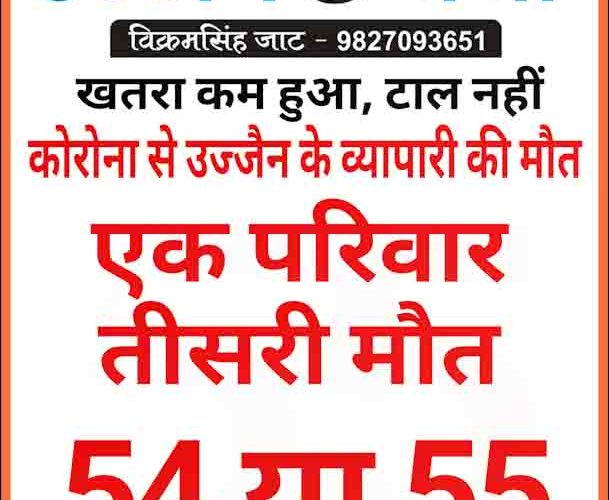 उज्जैन में सनसनी, एक ही परिवार में तीसरी मौत..
